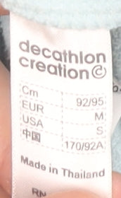 Decathlon Women’s Blue Fleece Sweatshirt Size M 1/4 Zip Pullover