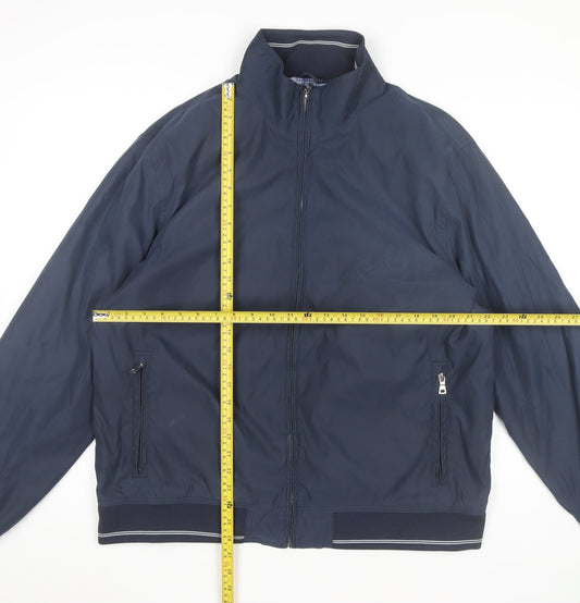 Mens UK Size XL Marks and Spencer Blue Basic Jacket