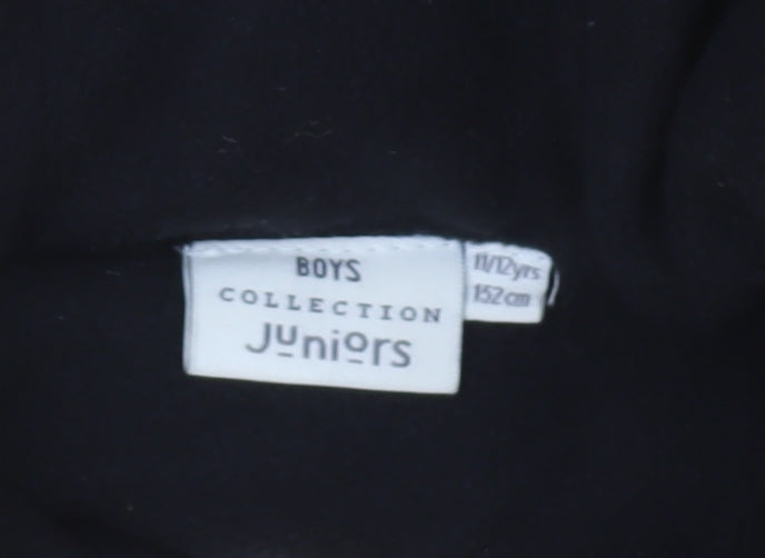 Juniors Boys Yellow 11-12Y Puffer Jacket Winter Hooded Coat