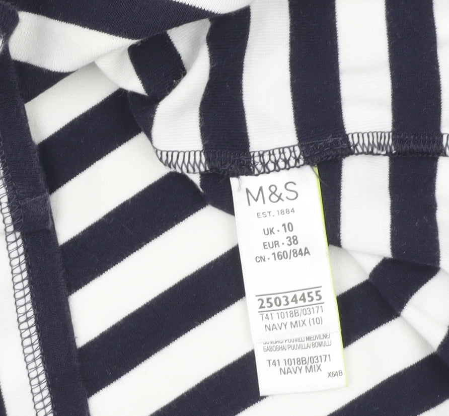 Womens UK Size 10 Marks and Spencer Multicoloured Basic Tank