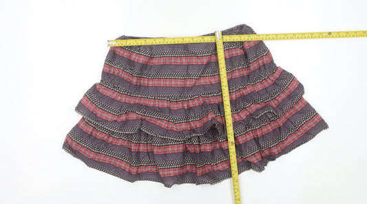 French Connection Womens Skirt Size 12 Multicoloured Peasant Cotton