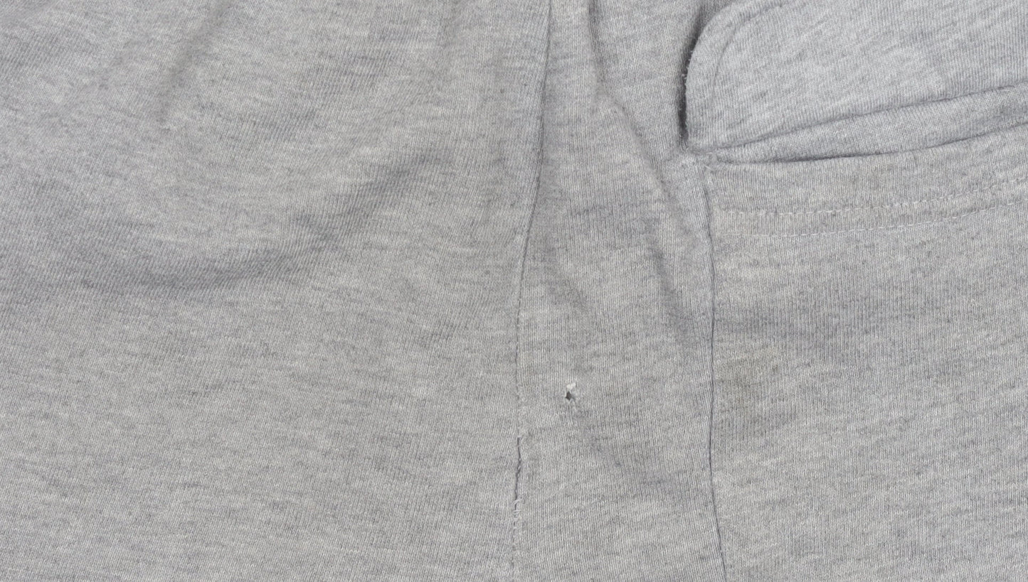 Hoodrich Men’s Grey Jogger Sweatpants Medium Cotton Blend