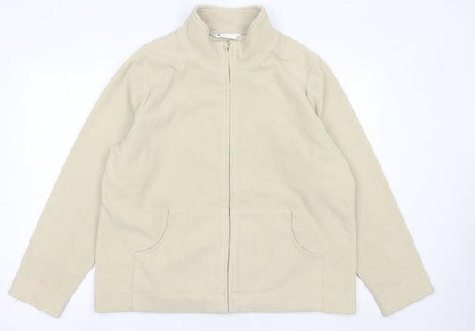 Womens UK Size 20 BHS Beige Basic Jacket