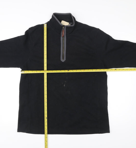 Mens UK Size L Mountain Warehouse Black Pullover Sweatshirt