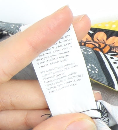 River Island Women’s Multicoloured Floral Pleated Chino Shorts Size 10