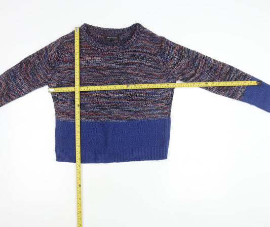 Womens UK Size 14 Brave Soul Multicoloured Pullover Jumper