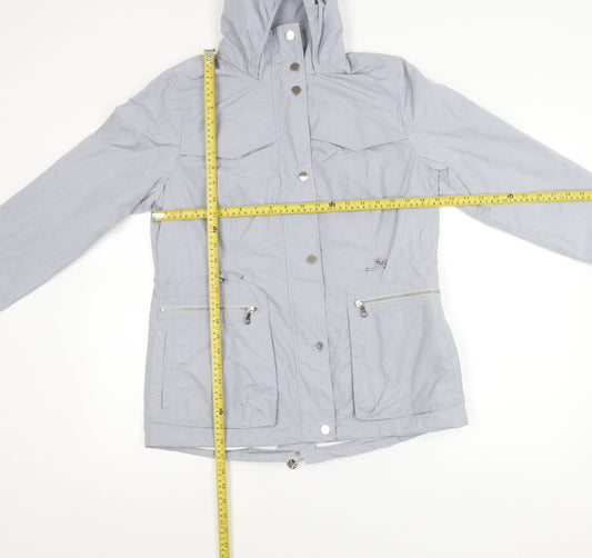 Womens UK Size 12 Marks and Spencer Grey Parka Coat