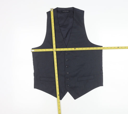 Tommy Hilfiger Men’s Blue Suit Waistcoat SML Classic Formal