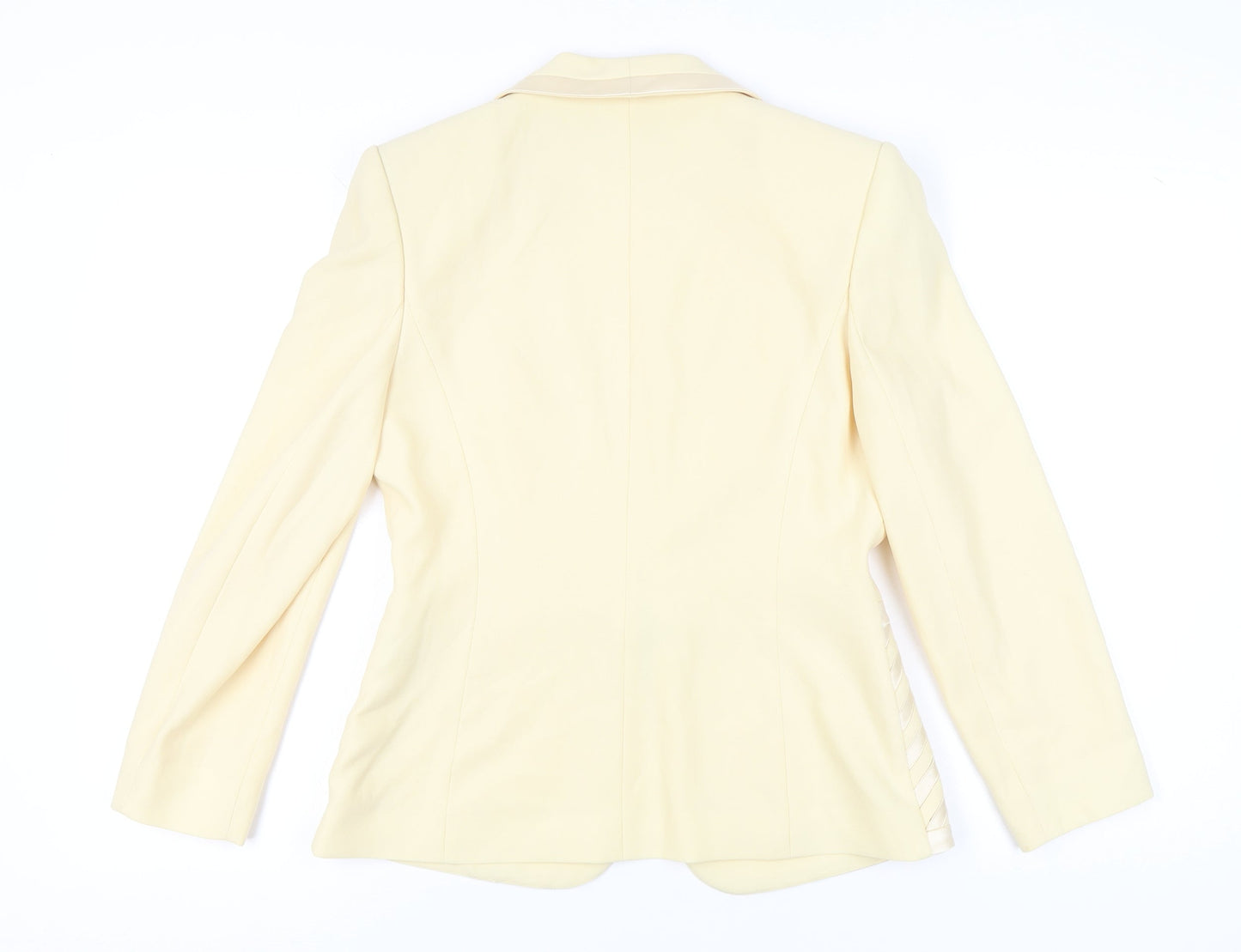 Ronald Joyce Occasion Wear Women's Ivory Blazer Jacket Size 12