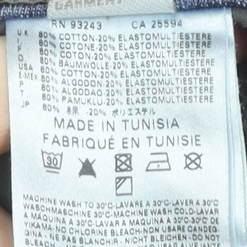 Diesel Women Blue Skinny Slim Mid-Rise Distressed Jeans Size 25