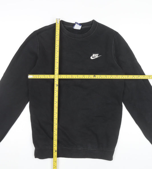 Mens UK Size XS Nike Black Pullover Sweatshirt