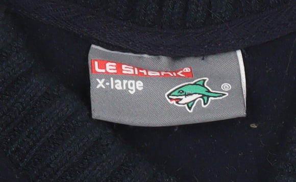 Mens UK Size XL Le Shark Black Pullover Sweatshirt