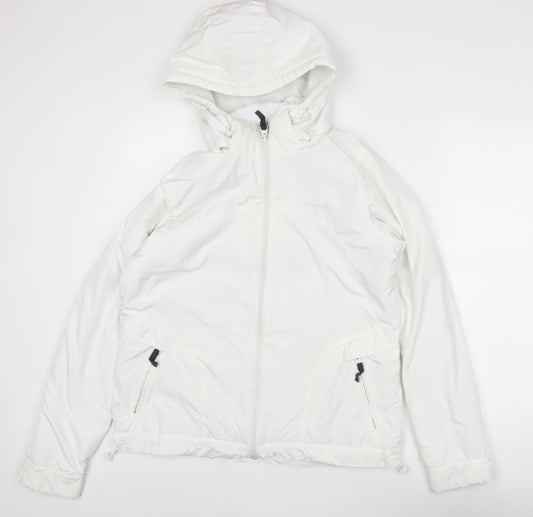 Womens UK Size M Reebok White Puffer Jacket