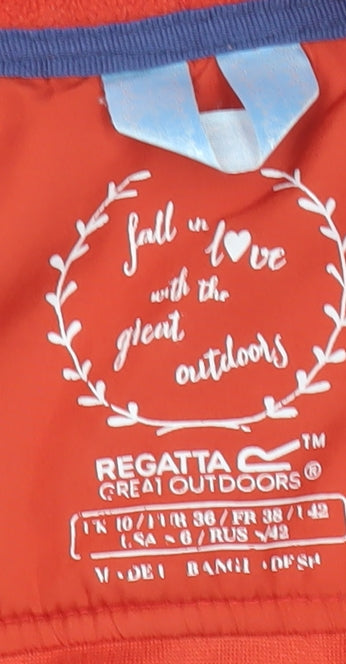 Womens UK Size 10 Regatta Red Basic Jacket