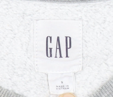 Mens UK Size S Gap Grey Pullover Sweatshirt
