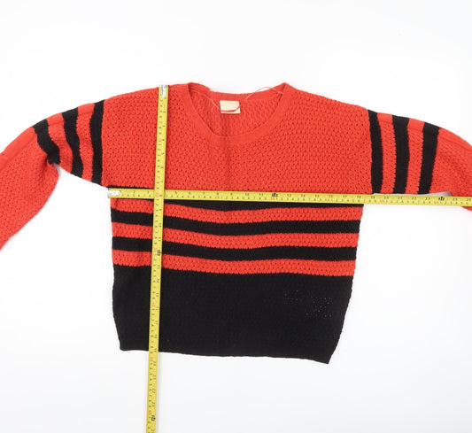 Womens UK Size S VILA Multicoloured Pullover Jumper