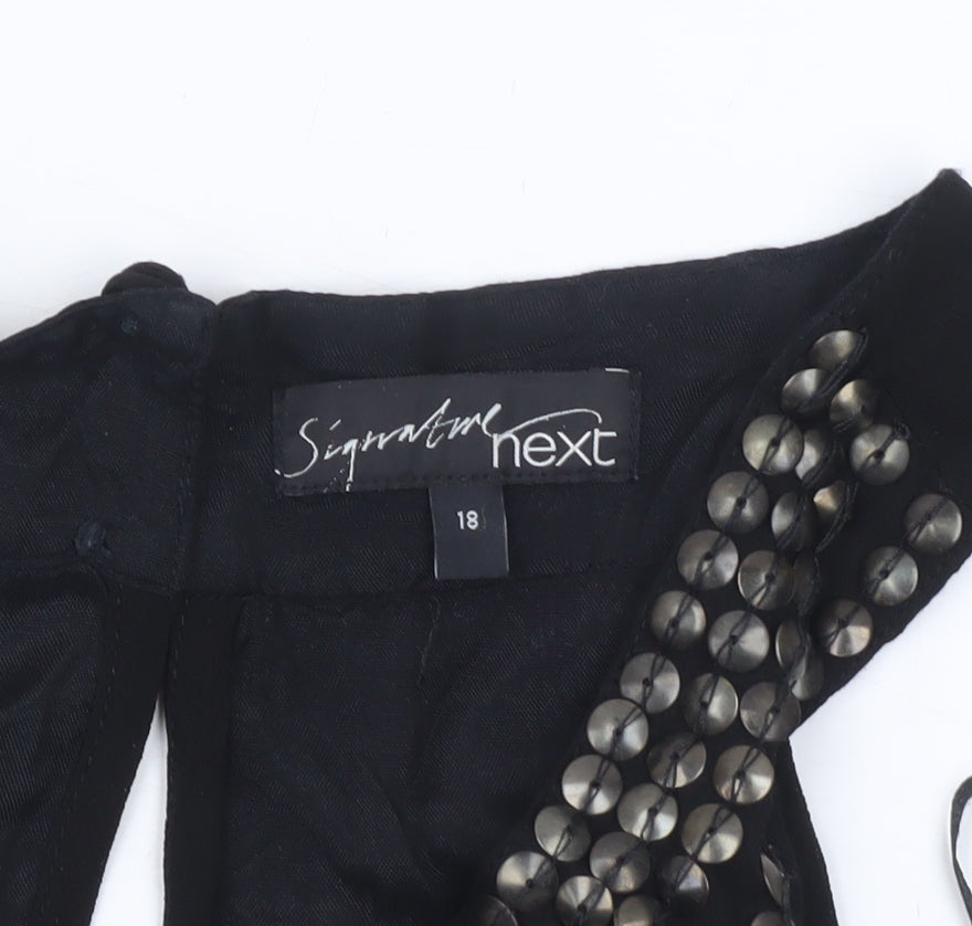 Womens UK Size 18 NEXT Black Camisole Tank
