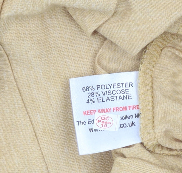 ISLE Collection Women’s Yellow Long Sleeve Relaxed T-Shirt Size S