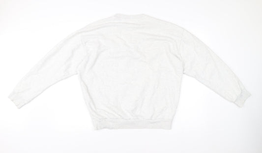 Mens UK Size M Reebok Grey Pullover Sweatshirt