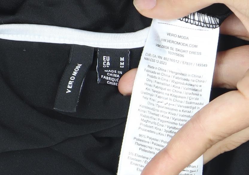 Vero Moda Women’s Black Sleeveless Jersey Playsuit Size 12