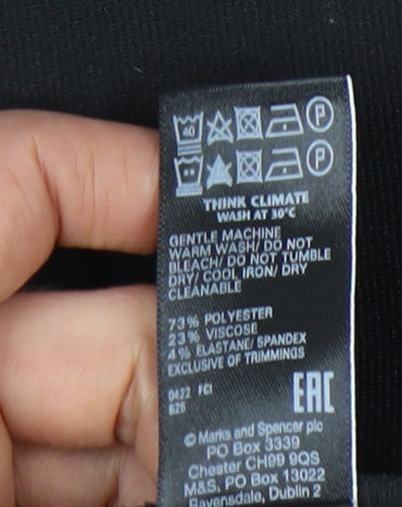 Marks and Spencer Women’s Black Blazer Size 18 Single Breasted