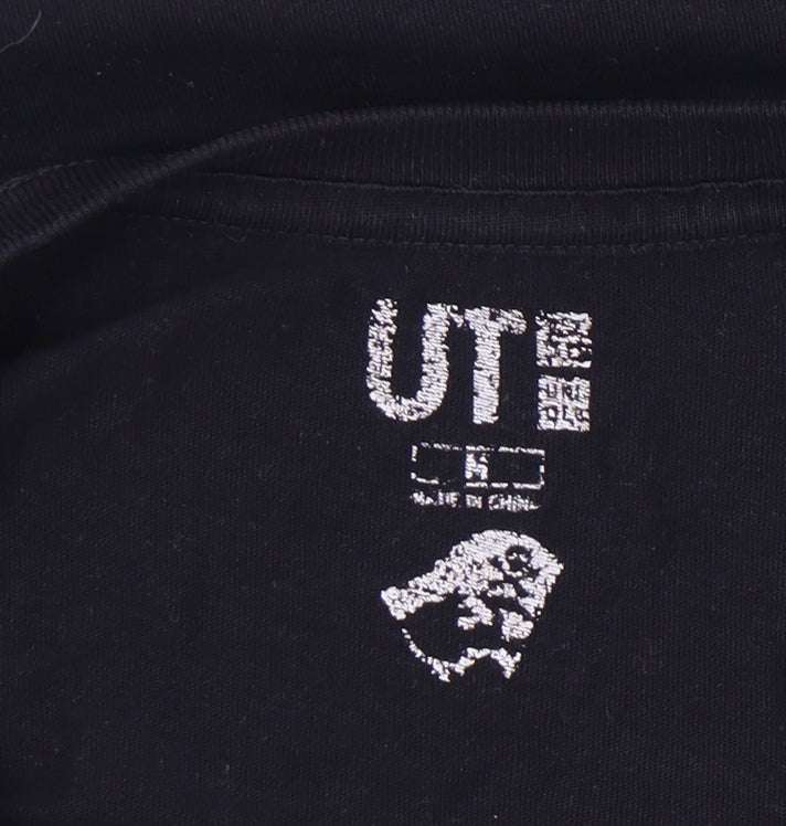 Uniqlo Men’s Black Yu Yu Hakusho Raizen Anime Graphic T-Shirt Size M