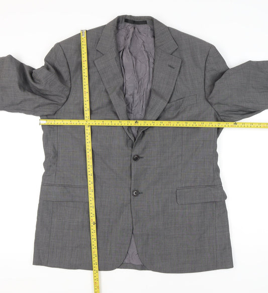 Mens UK Size 42 Marks and Spencer Regular Grey Suit Jacket