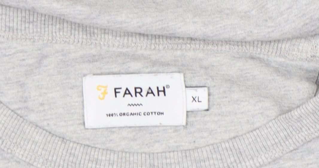 Mens UK Size XL Farah Grey T-Shirt