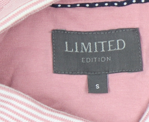 Marks and Spencer Men's Pink Small Polo Shirt Limited Edition Cotton