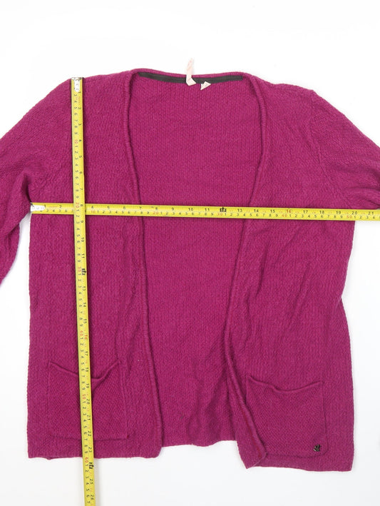 Womens UK Size 8 White Stuff Purple Cardigan Jumper