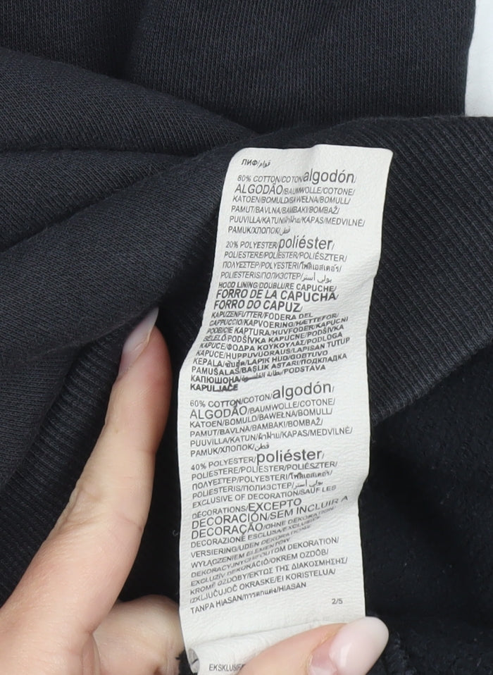 Under Armour Men’s Black Pullover Hoodie Size S Relaxed Fit