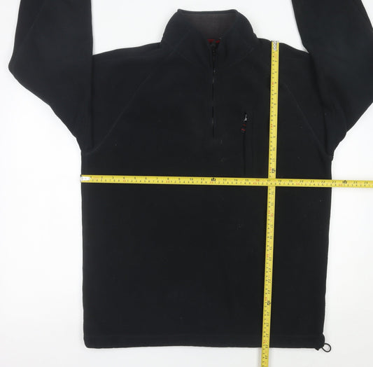 Mens UK Size L Maine New England Black Pullover Sweatshirt