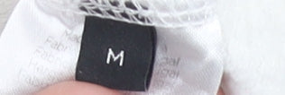 Karl Lagerfeld Women’s White Sweatshirt Medium Logo Detail
