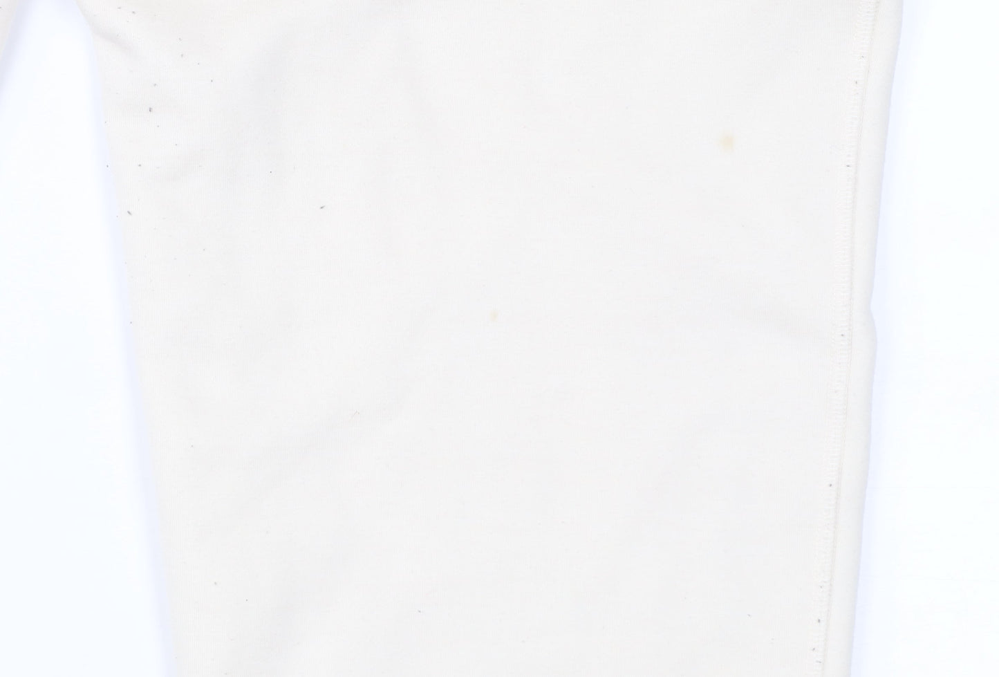 Uniqlo Men Ivory XL Jogger Fleece Thermal Sweatpants