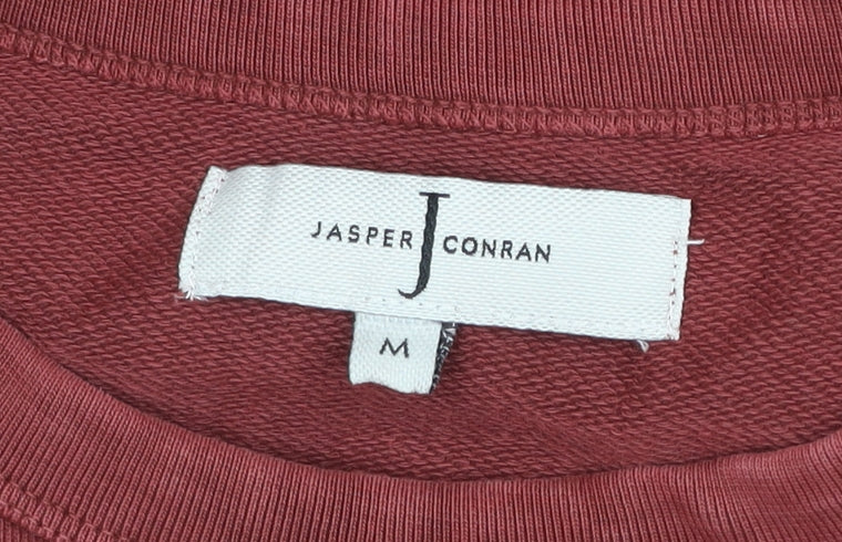 Jasper Conran Men’s Red Cotton Crew Neck Sweatshirt Size M