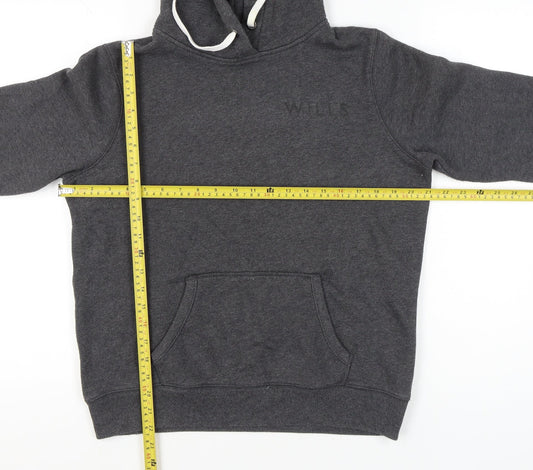 Womens UK Size 14 Jack Wills Grey Pullover Hoodie