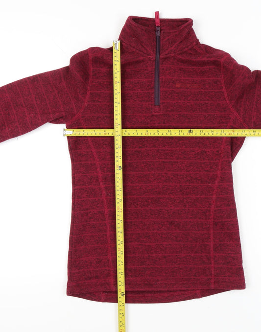 Womens UK Size 10 Mountain Warehouse Red Pullover Sweatshirt