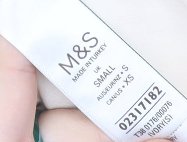 Marks and Spencer Women’s Ivory Knit Midi Skirt Size S