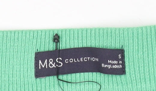 Marks and Spencer Women’s Green Knit Midi Pencil Skirt Size S