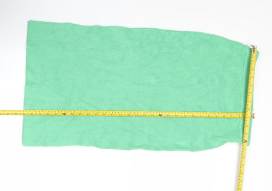 Marks and Spencer Women Green Midi Pencil Knit Skirt Size S