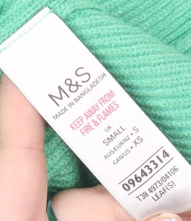 Marks and Spencer Women's Green Midi Pencil Skirt Size S