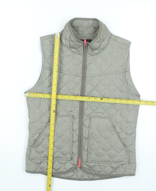 Womens UK Size S ICHI Beige Quilted Coat