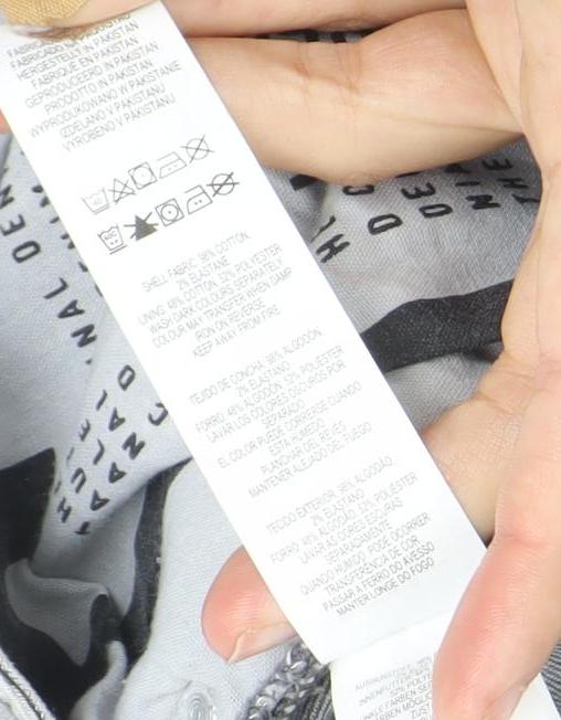 Denim Co. Mens Grey Skinny Slim Fit Jeans Size 36W 32L