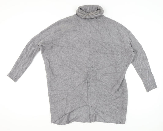 Womens UK Size One Size Blue Vanilla Grey Pullover Jumper