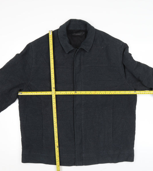Mens UK Size XL Jeff Banks Black Basic Jacket