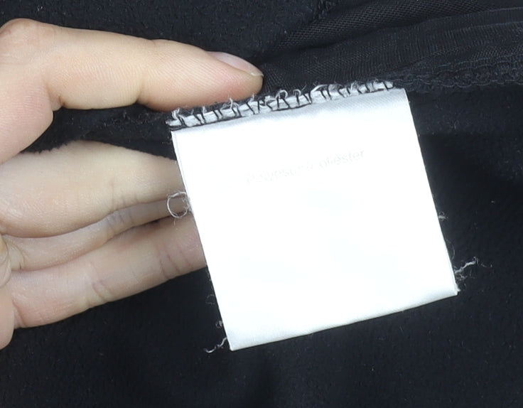 Regatta Women's Black Fleece Pullover Sweatshirt UK 16 Outdoor Walking