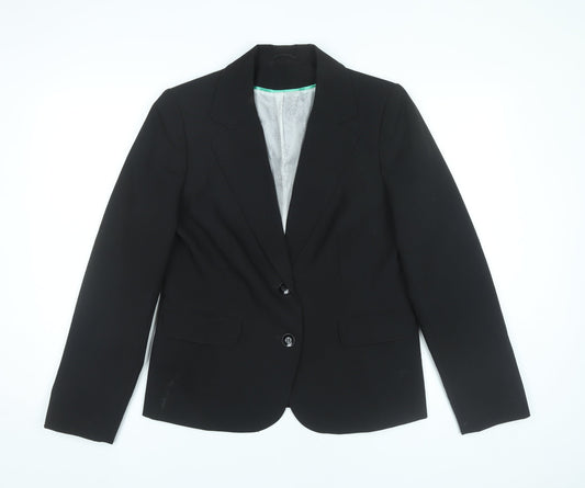 Womens UK Size 14 Dorothy Perkins Regular Black Blazer