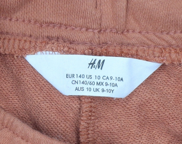 H&M Girls Orange Tweety Sweatpants 9-10 Years Cartoon Looney Tunes Trousers