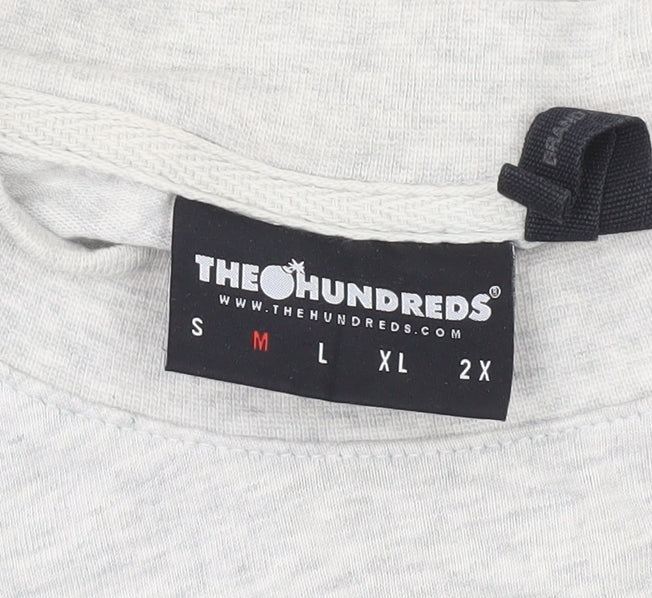 The Hundreds Mens Grey M Graphic Print Crew Neck T-Shirt