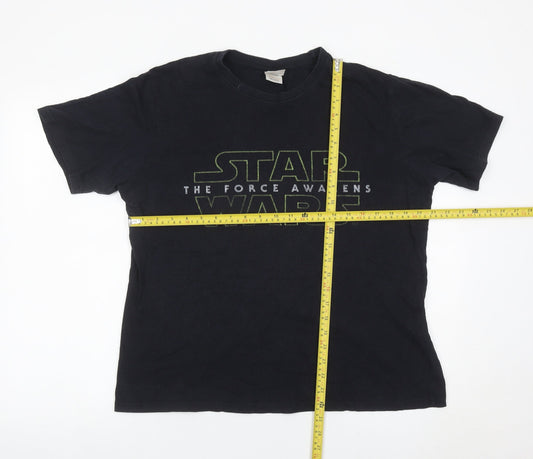 Mens UK Size L Star Wars Black T-Shirt